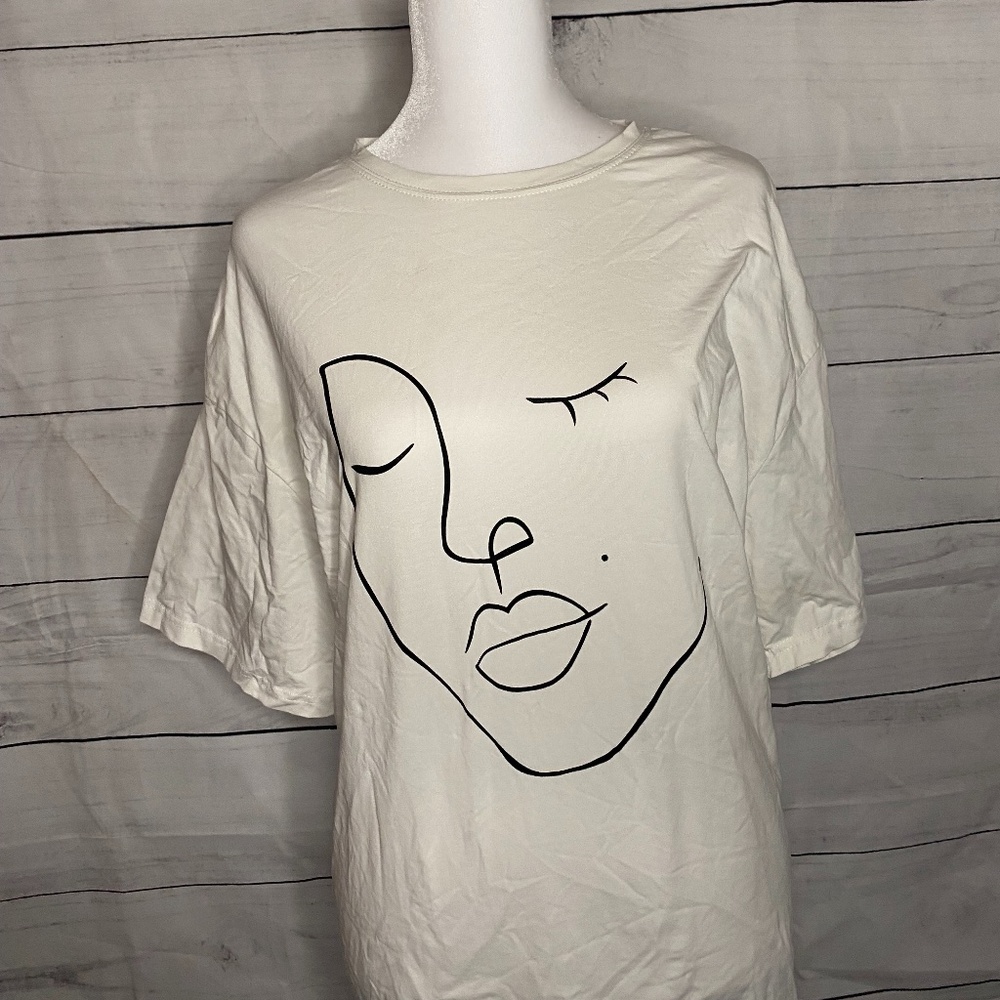 White Oversized T-Shirt